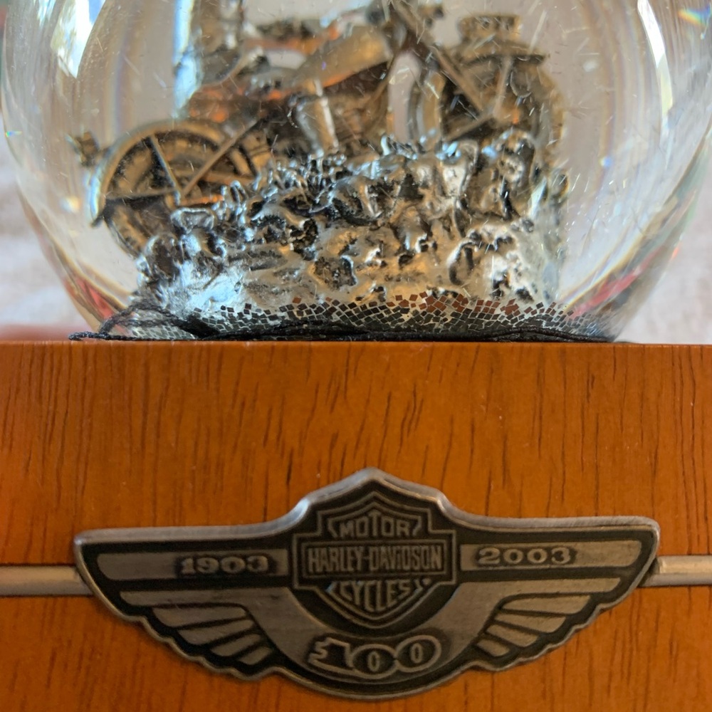 100th Anniversary snow globe light and sound 2003